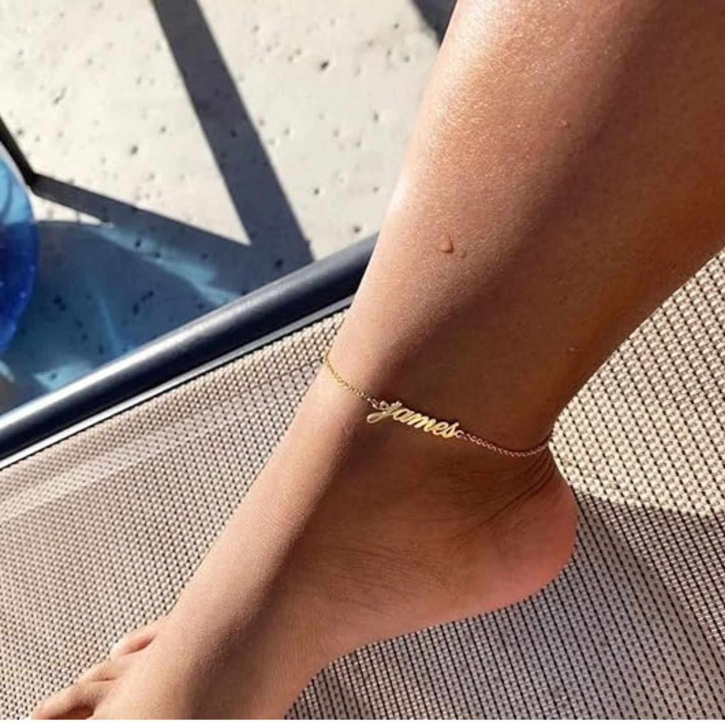 Custom Script Name Anklet