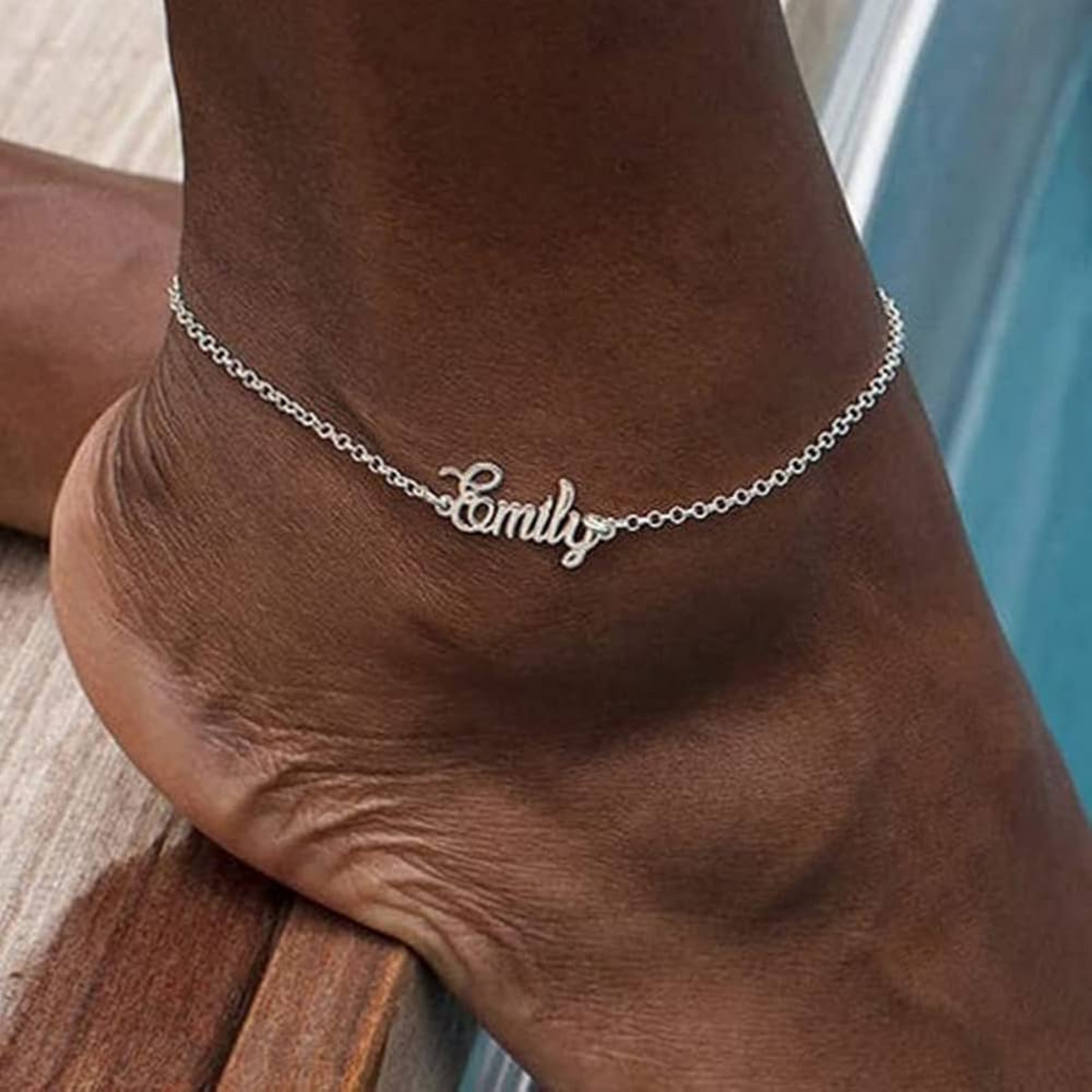 Custom Script Name Anklet