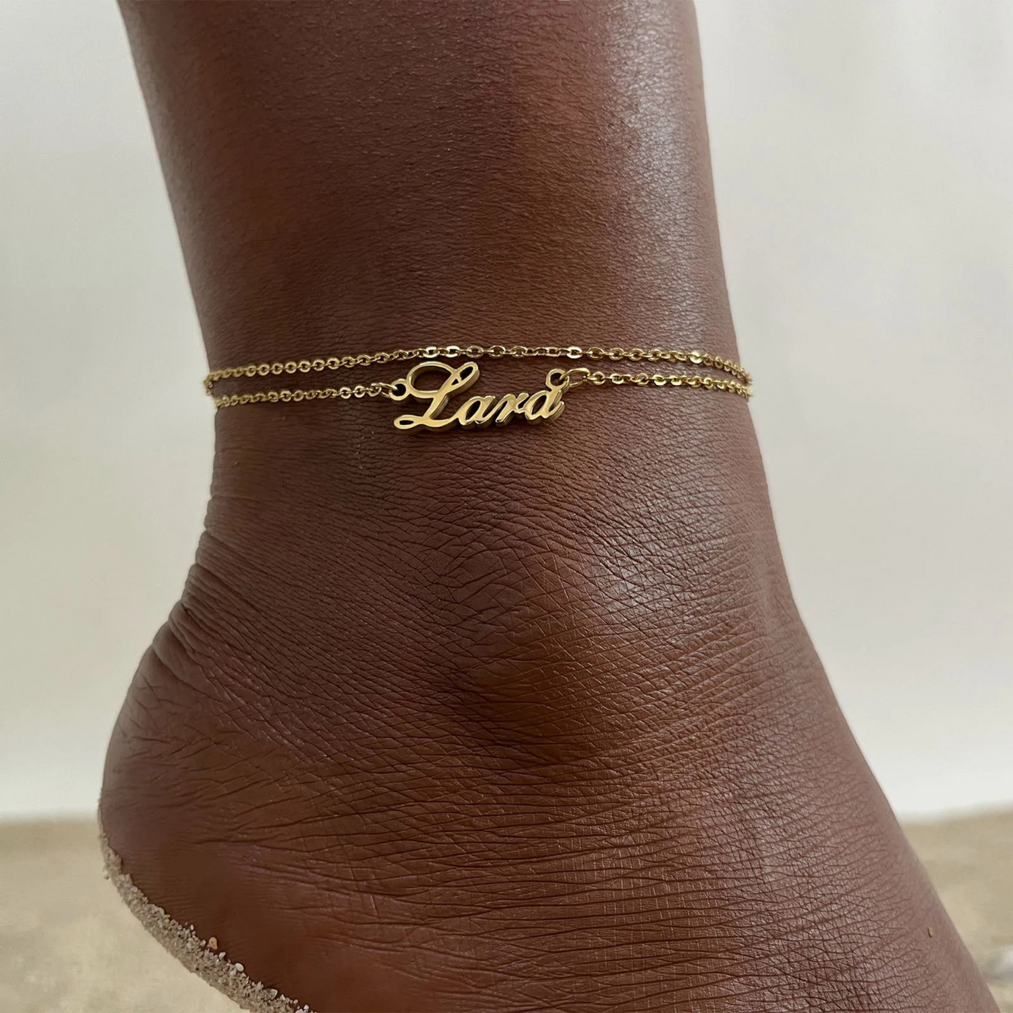 Custom Script Name Anklet