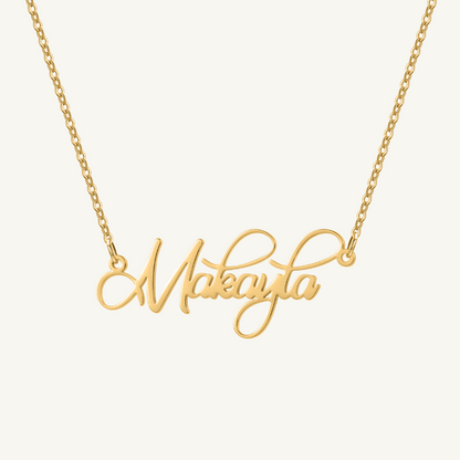 Script Personalized Name Necklace