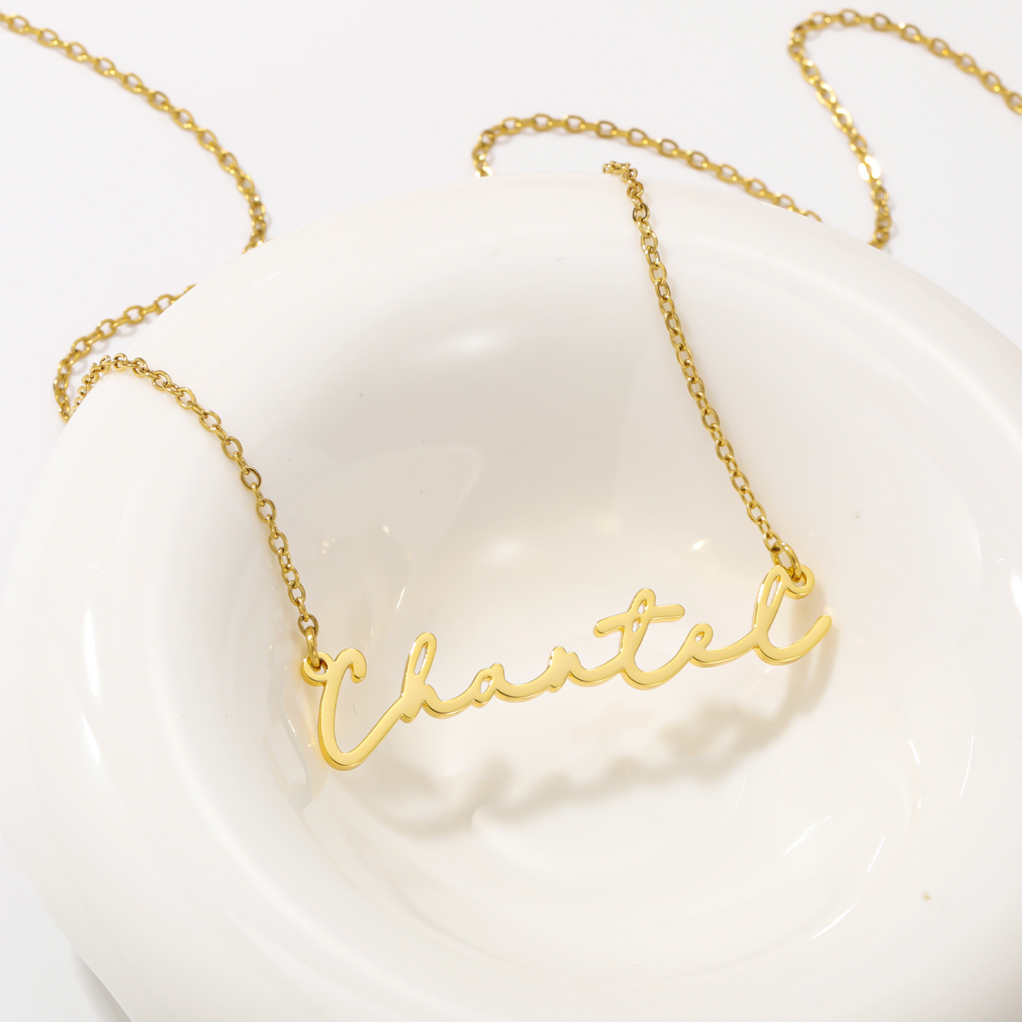 Dainty Signature Name Necklace