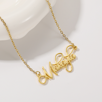 Script Personalized Name Necklace